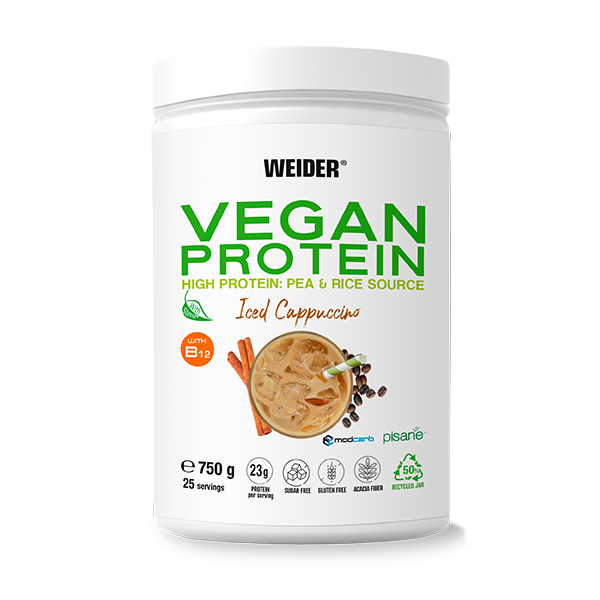 proteína vegana sabor capuccino